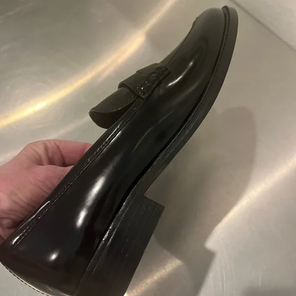 Franco Sarto Women's Black Loafers - Picture 4 of 6